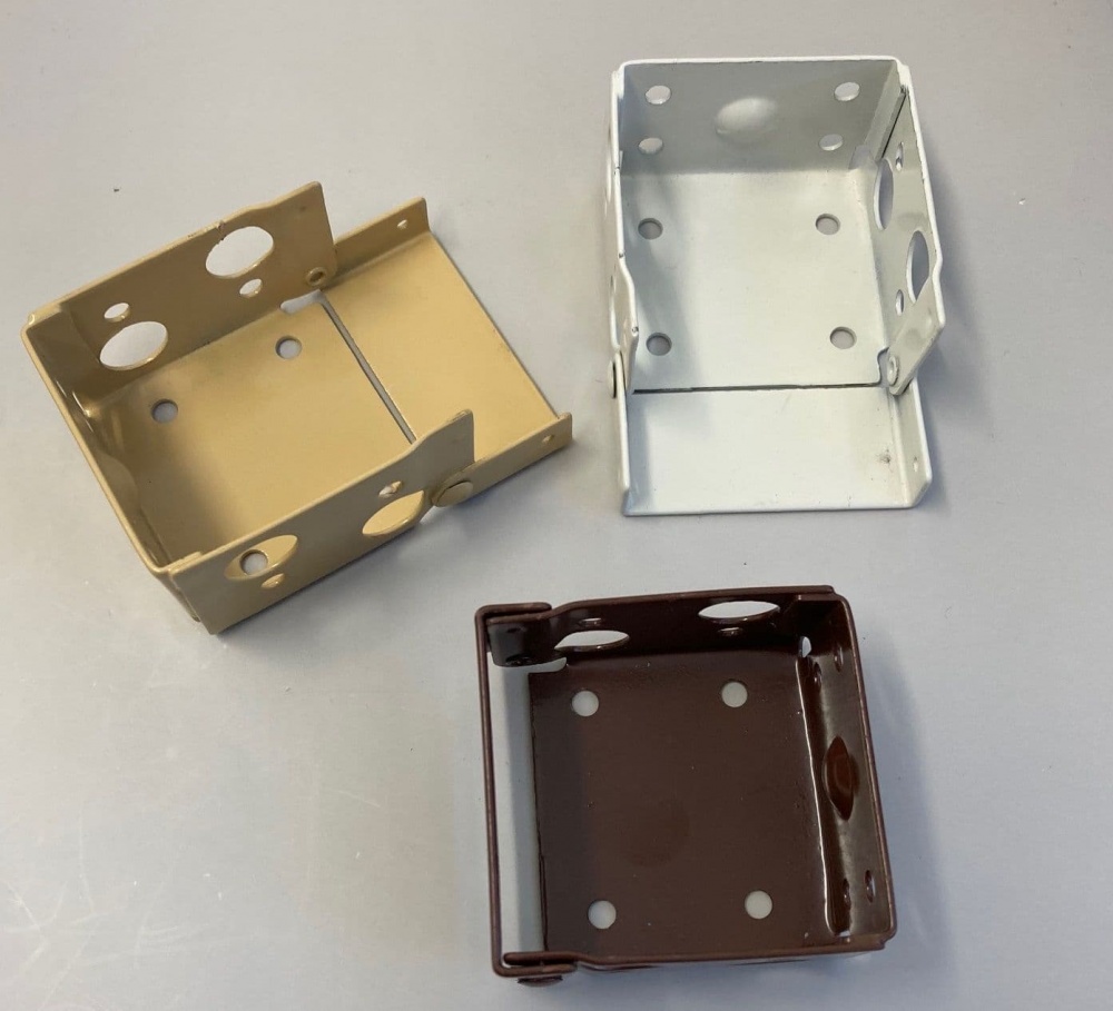 Metal Box Brackets for 35mm Venetian Blinds (Pack of 2)